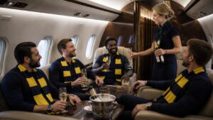 Enjoy Experience the thrill of the 2026/27 European football season with elite private jet charter and lifestyle concierge services