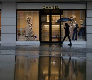 LONDON, ENGLAND - JANUARY 16: A pedestrian walks past the Chanel store on New Bond Street in Mayfair on January 16, 2021, in London, England. With a surge of COVID-19 cases fuelled partly by a more infectious variant of the virus, British leaders have reimposed nationwide lockdown measures across England through at least mid February. (Photo by Hollie Adams/Getty Images)